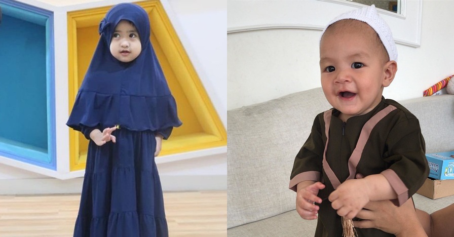 10 Inspirasi baju Lebaran anak seleb, modis dan stylish