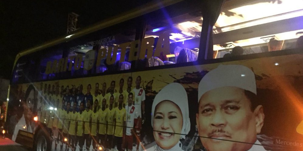 Begini penampakan bus milik 7 klub sepak bola Indonesia