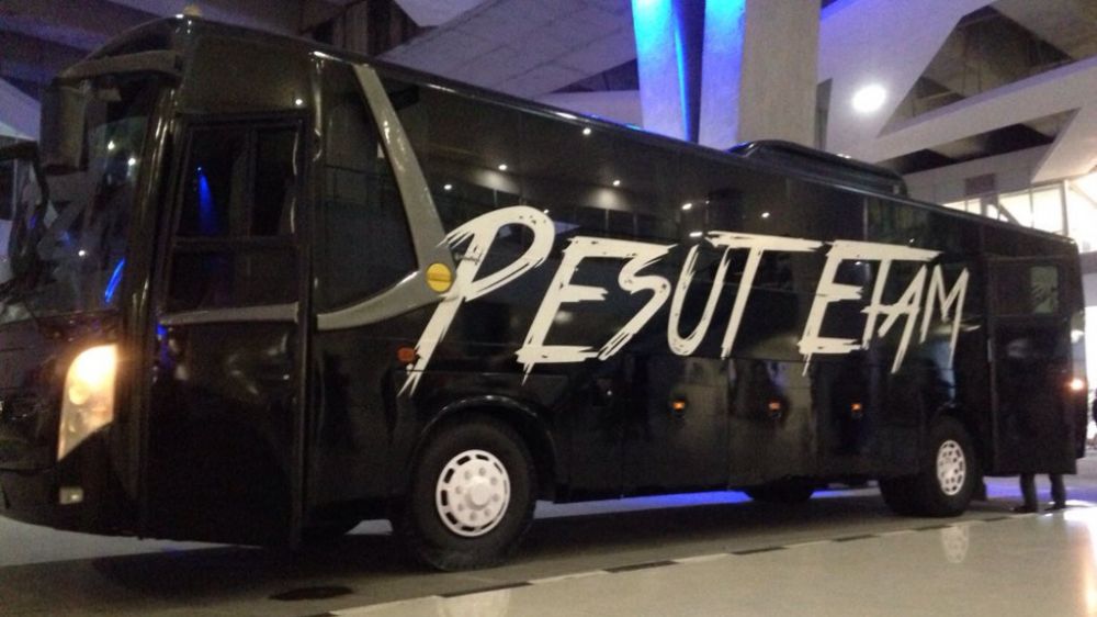 Begini penampakan bus milik 7 klub sepak bola Indonesia
