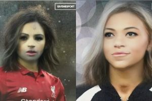 15 Pesepak bola pakai filter Snapchat gender swap, manglingi