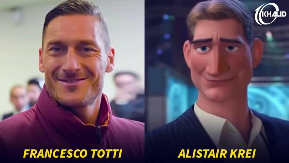 Lihat baik-baik, ternyata 12 pesepak bola ini mirip tokoh kartun