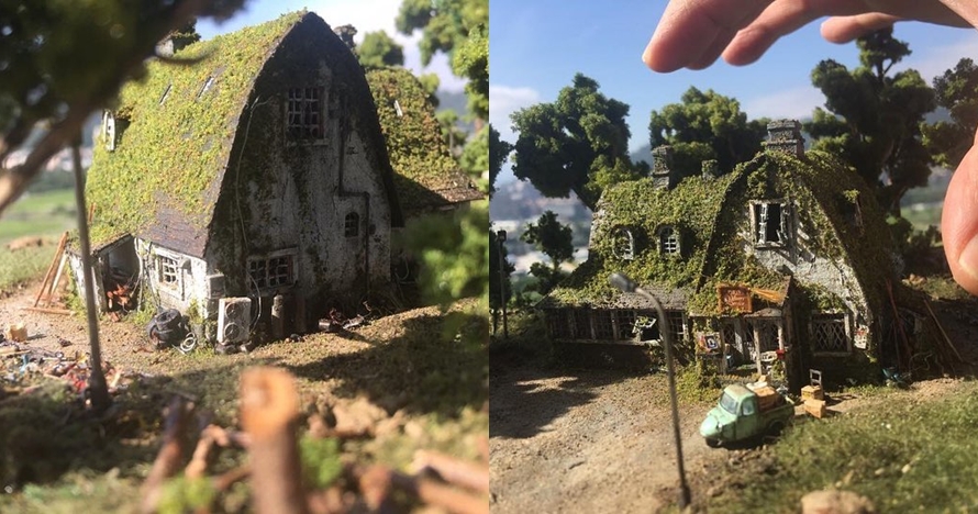 10 Miniatur kota karya seniman ini detailnya tampak nyata