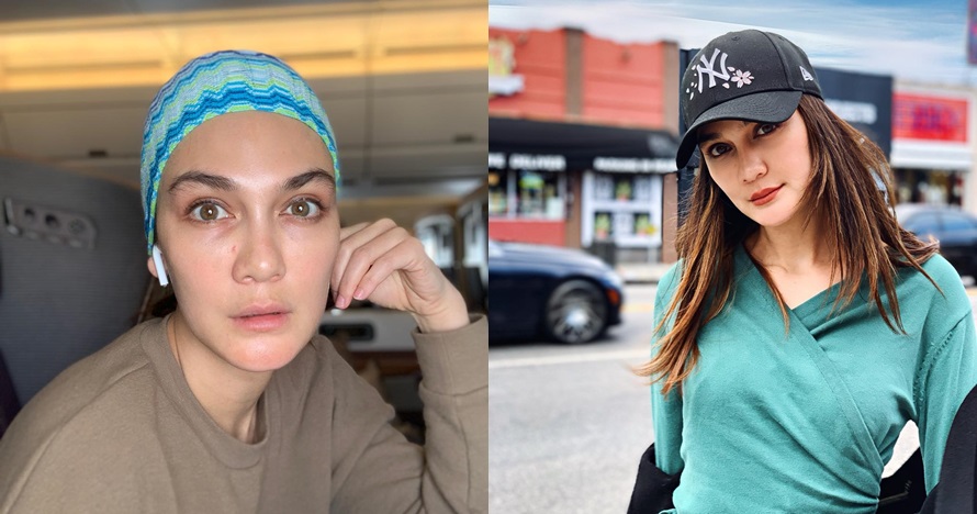 Nyamain RM BTS, Luna Maya kenakan bandana berharga fantastis