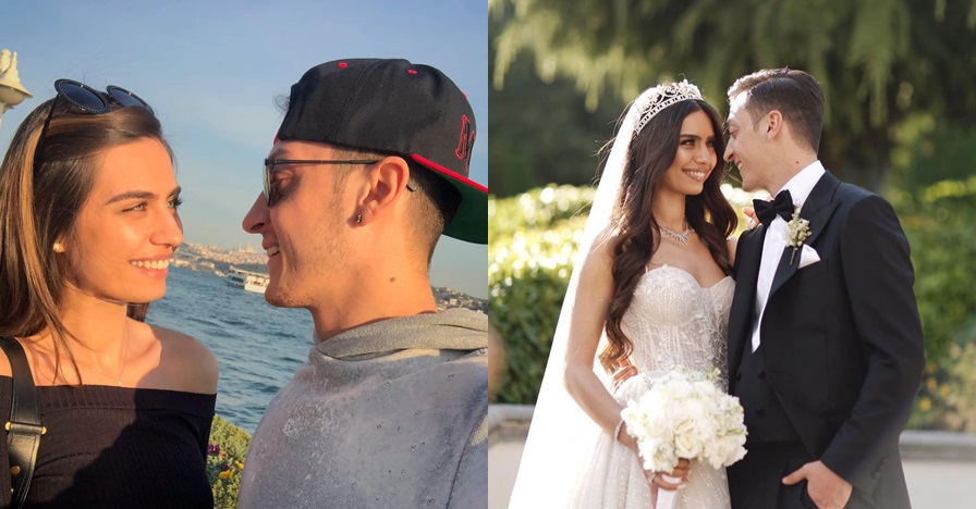 11 Potret mesra Mesut Ozil & Amine Gulse sebelum menikah, sweet abis