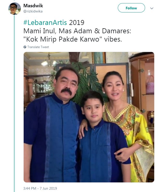 15 Review lucu seragam Lebaran seleb ala netizen ini kocak