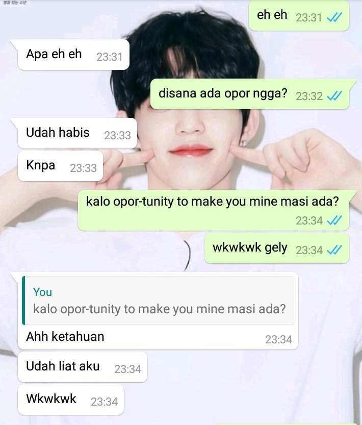 7 Chat lucu ngegombal pakai opor ayam ini endingnya gagal baper