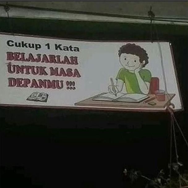 pengumuman sekolah nggak biasa © 2019 berbagai sumber