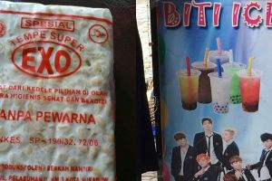6 Barang dagangan di Indonesia ini mirip nama grup idol Korea
