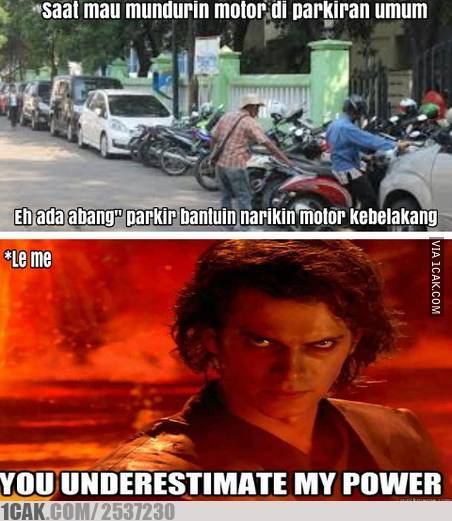 10 Meme lucu logika tukang parkir ini bikin cekikikan