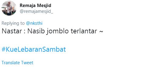 13 Cuitan lucu pelesetan kue Lebaran ini bikin auto baper