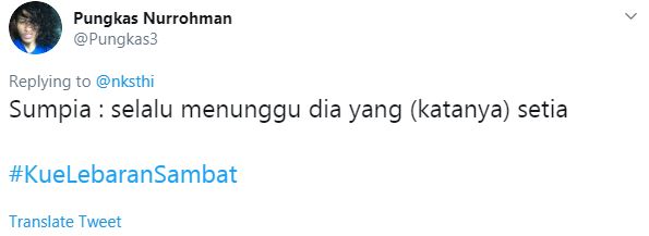 13 Cuitan lucu pelesetan kue Lebaran ini bikin auto baper