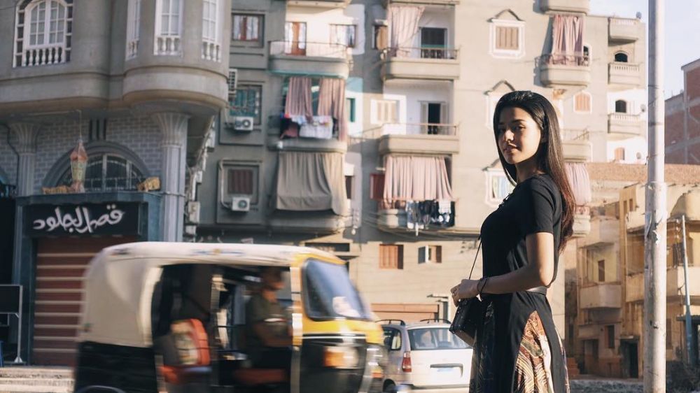 6 Momen Susan Sameh pulang kampung ke Mesir, ditemani kekasih