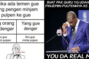 9 Meme lucu pinjam pulpen di kelas ini bikin cekikikan