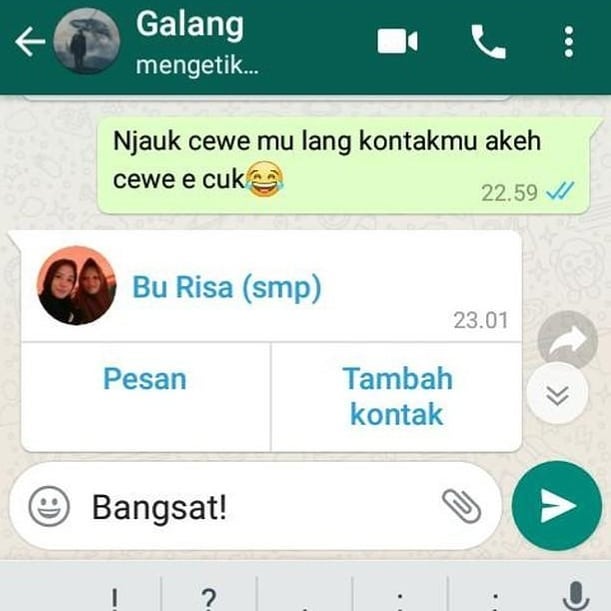 10 Chat lucu salah paham sama teman ini bikin tepuk jidat