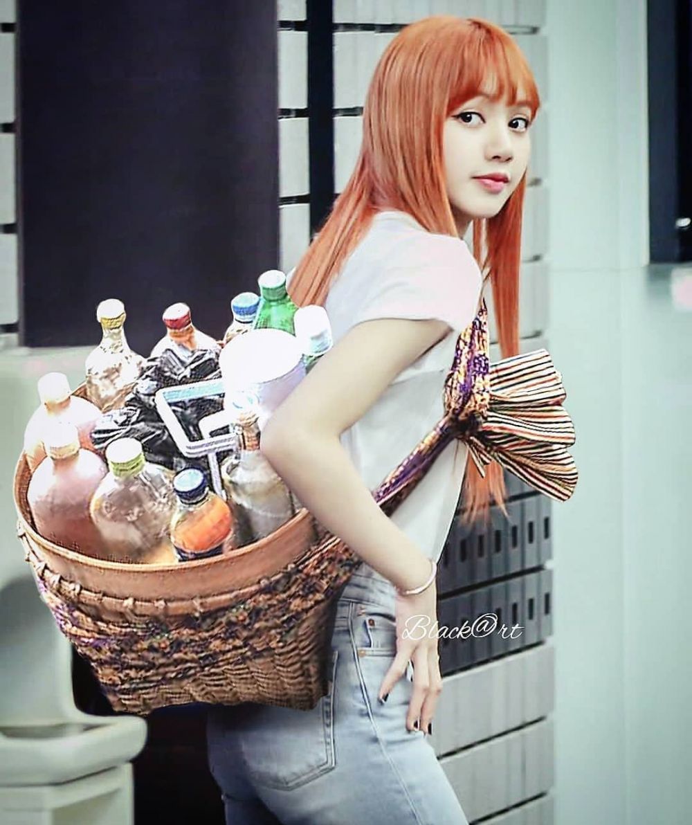 10 Foto editan lucu seleb dunia lagi jajan makanan Indonesia