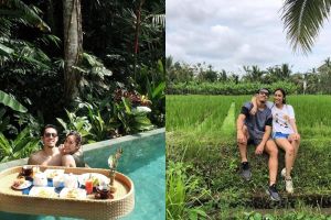 5 Potret bulan madu Ryuji Utomo & Shabrina Ayu di Bali, romantis 