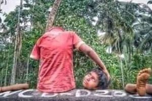 Viral foto bocah 'dimutilasi', triknya bikin tak habis pikir