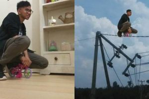 Minta diedit di outdoor, 10 hasil foto cowok ini bikin ngakak