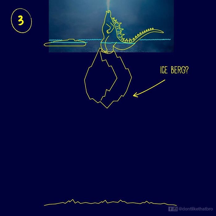 10 Jawaban kenapa Godzilla bisa berdiri di atas laut ini bikin ngakak