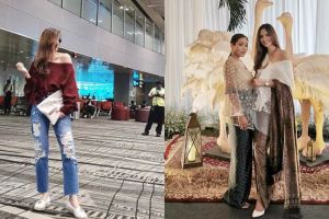 10 Potret Nia Ramadhani pamer pundak, ada yang tuai kritikan