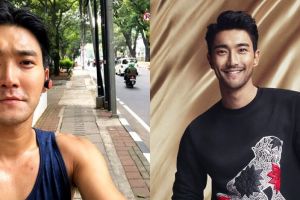 8 Gaya Choi Siwon pakai singlet saat liburan, kerap jadi sorotan