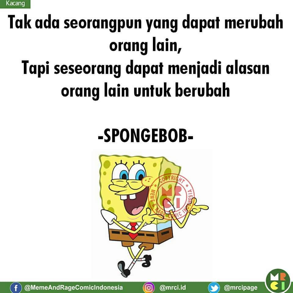 10 Kata Kata Bijak Ala Spongebob Dan Kawan Kawan Ini Ngena Banget