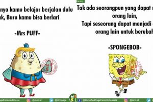 10 Kata-kata bijak ala SpongeBob dan kawan-kawan ini ngena banget
