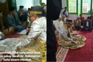 Bukti kesederhanaan, pria ini nikah dengan mahar surah Ar-Rahman