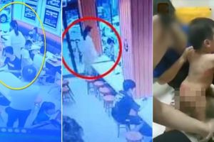 Terganggu tangisan, wanita ini tega siram bayi pakai sup panas