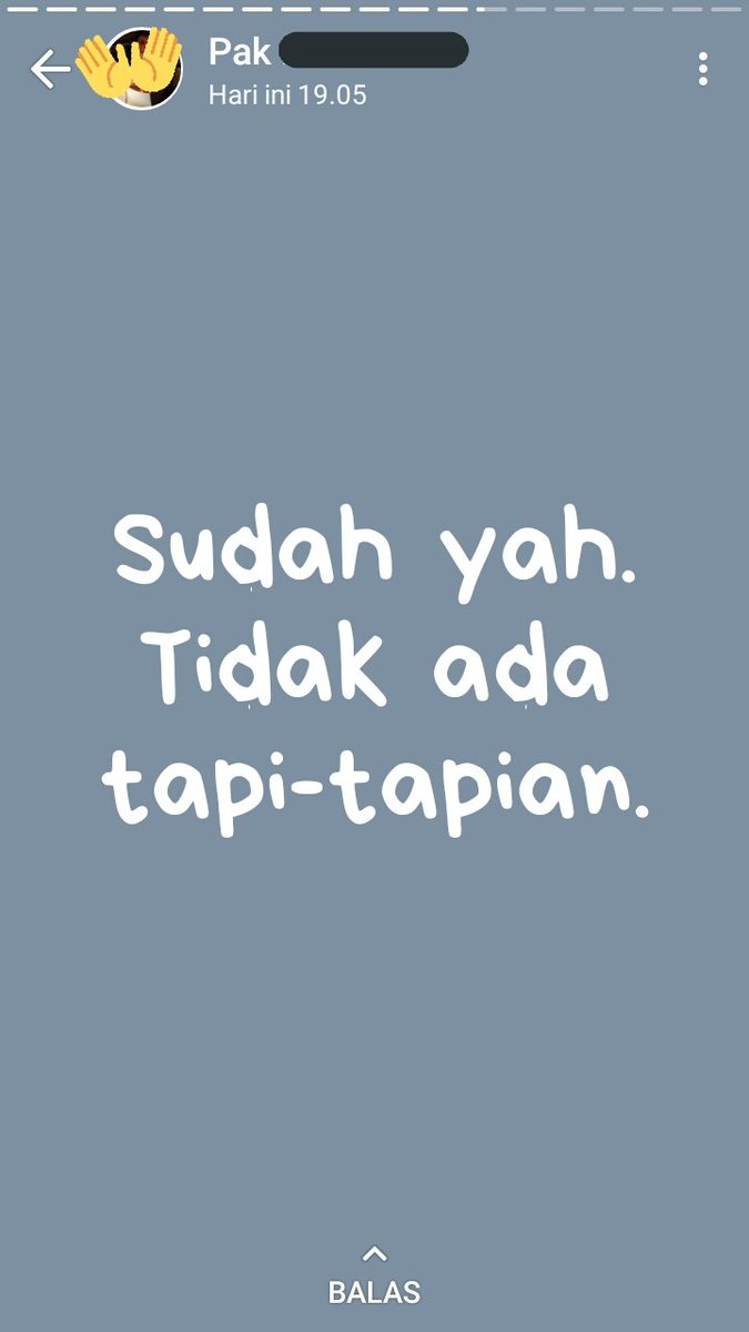 Isi status WA dosen pembimbing skripsi ini bikin ngakak tepuk jidat