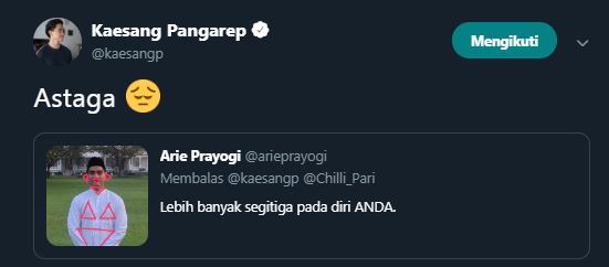 9 Reaksi kocak Kaesang Pangarep saat Jokowi disebut iluminati