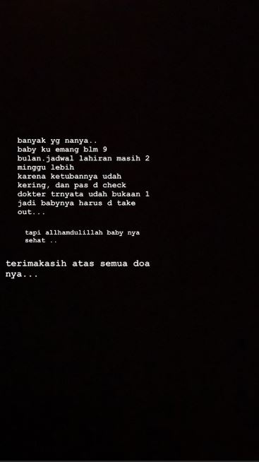 Lahirkan anak pertama, 7 momen kelahiran putri Aura Kasih