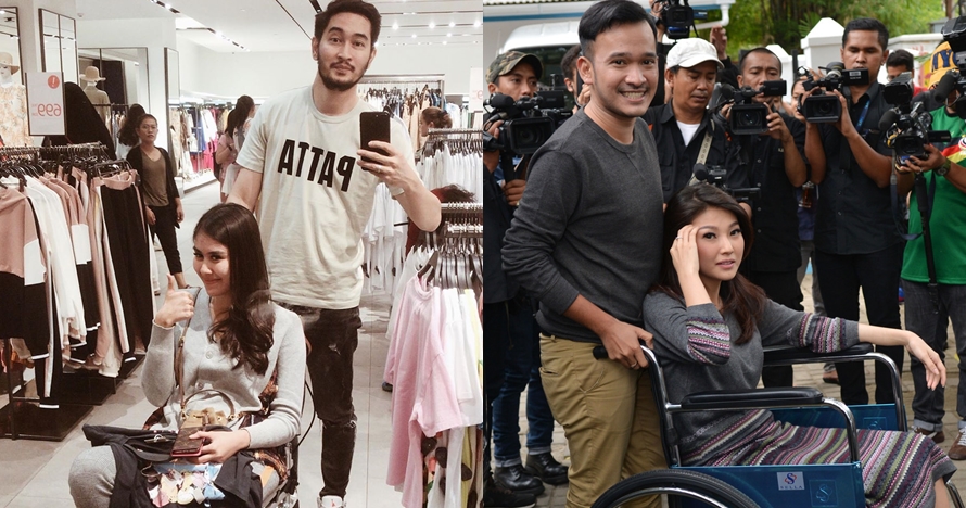 Kisah 5 seleb cantik pakai kursi roda saat hamil, terbaru Syahnaz