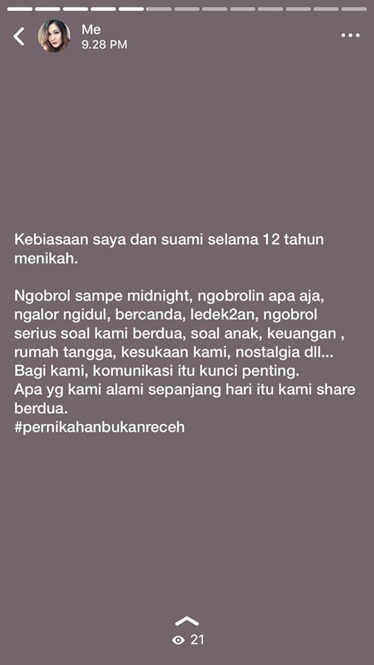 Curhatan wanita soal 'Pernikahan Bukan Receh' ini menyentuh