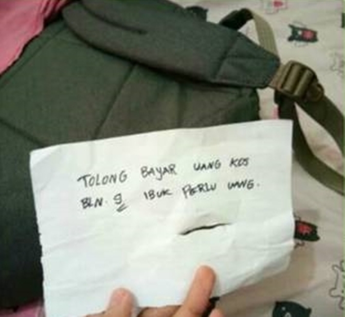 10 Pengumuman pembayaran kos ini mengundang senyum