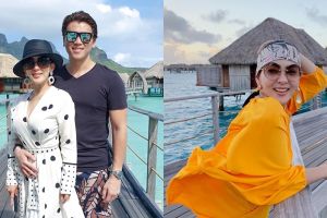 11 Momen bulan madu Syahrini dan Reino Barack di Bora-Bora, so sweet