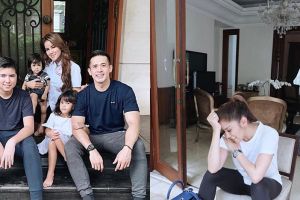 12 Potret sudut rumah Olla Ramlan & Aufar, nuansa putih elegan