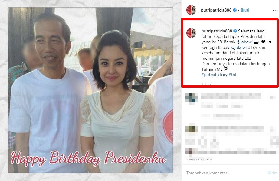 Presiden Jokowi ulang tahun ke-58, ini 9 ucapan & doa para seleb