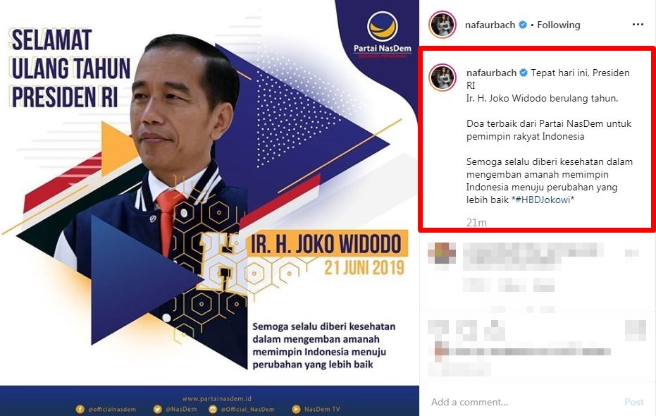 Presiden Jokowi ulang tahun ke-58, ini 9 ucapan & doa para seleb