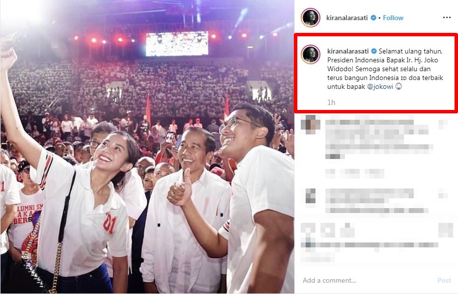 Presiden Jokowi ulang tahun ke-58, ini 9 ucapan & doa para seleb