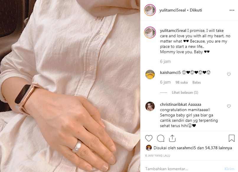 Usai MasterChef Indonesia, Yulita umumkan kehamilan