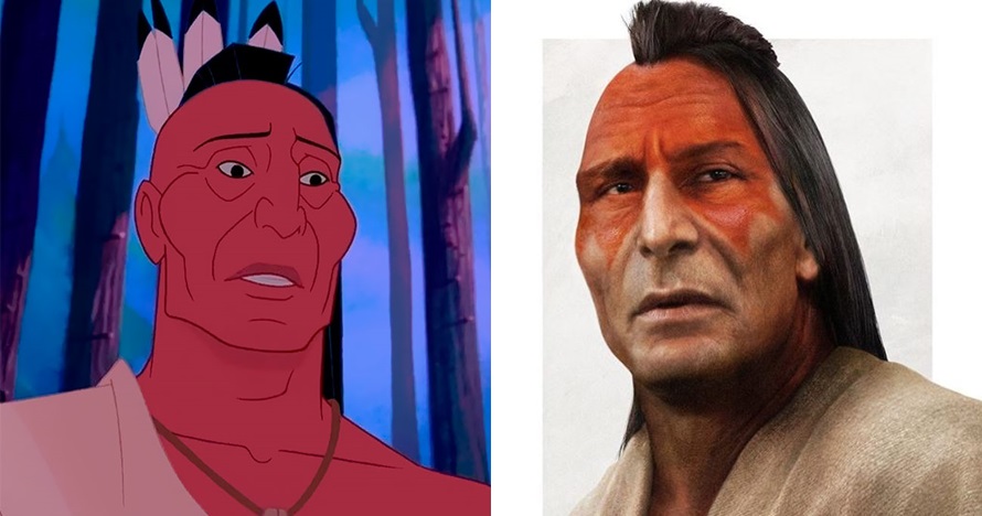 5 Ilustrasi ayah di film Disney digambar mirip manusia, keren