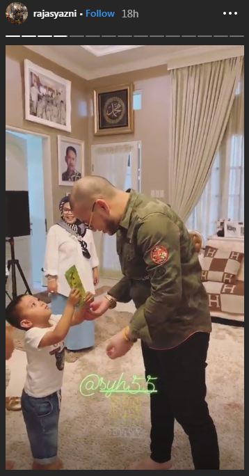 8 Momen hangat Bubu mantan Syahrini silaturahmi ke rumah Aisyahrani