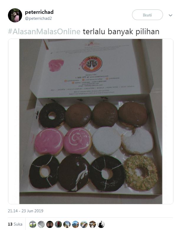 11 Cuitan lucu #AlasanMalasOnline ini bikin senyum kecut