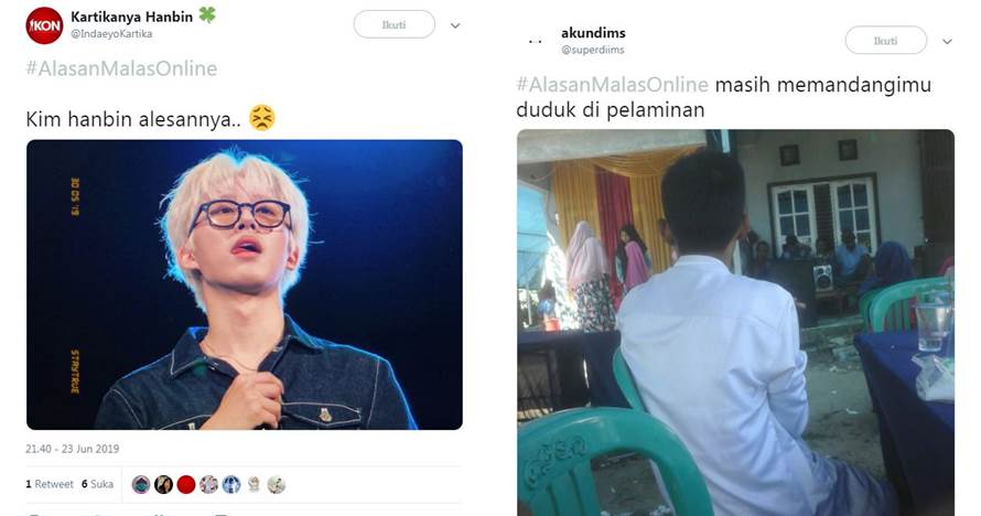 11 Cuitan lucu #AlasanMalasOnline ini bikin senyum kecut