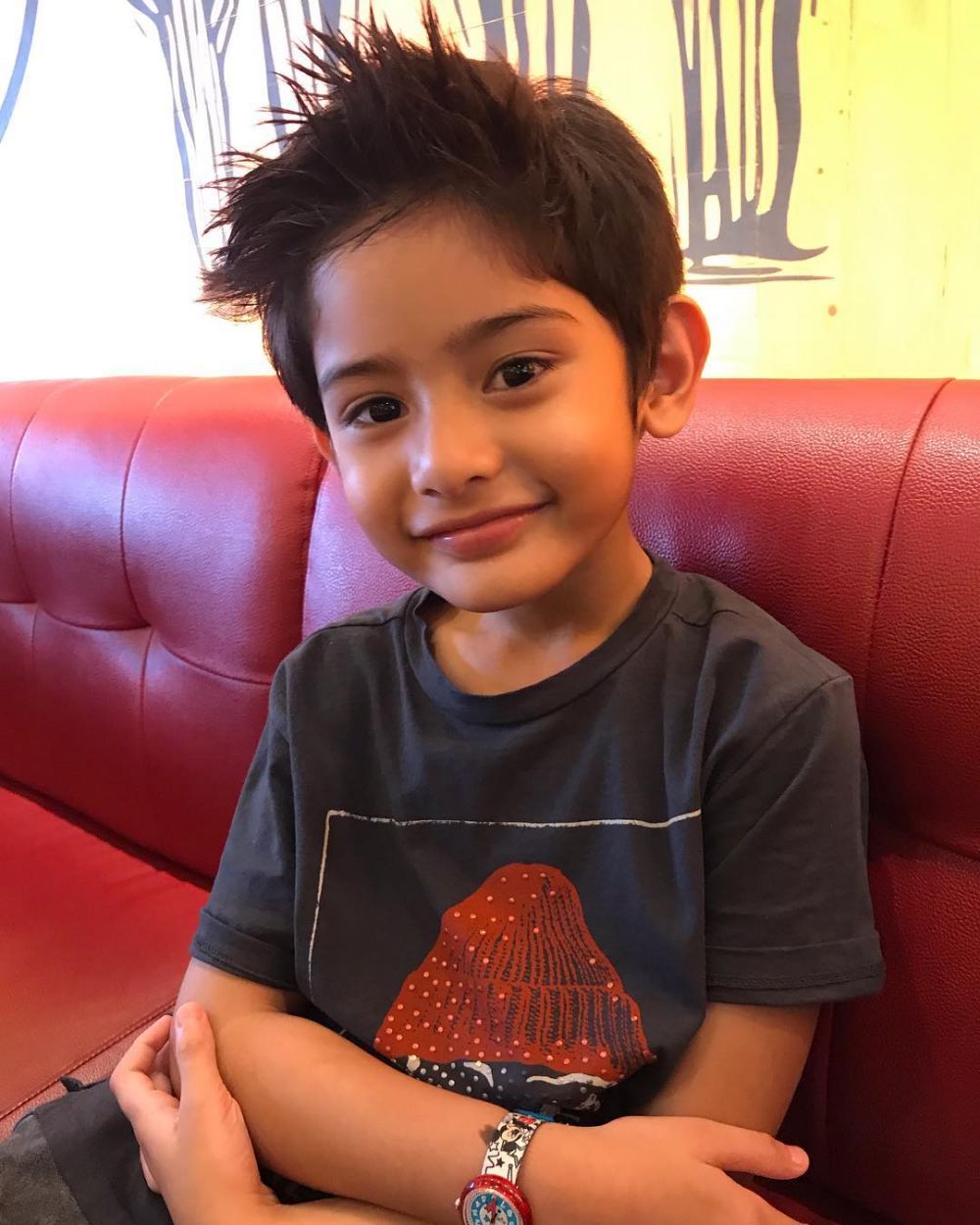 10 Gaya kece King Faaz, anak Fairuz A Rafiq dan Galih Ginanjar