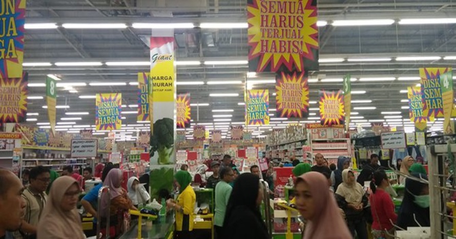 Supermarket besar di Indonesia banyak yang tutup, ini 5 sebabnya