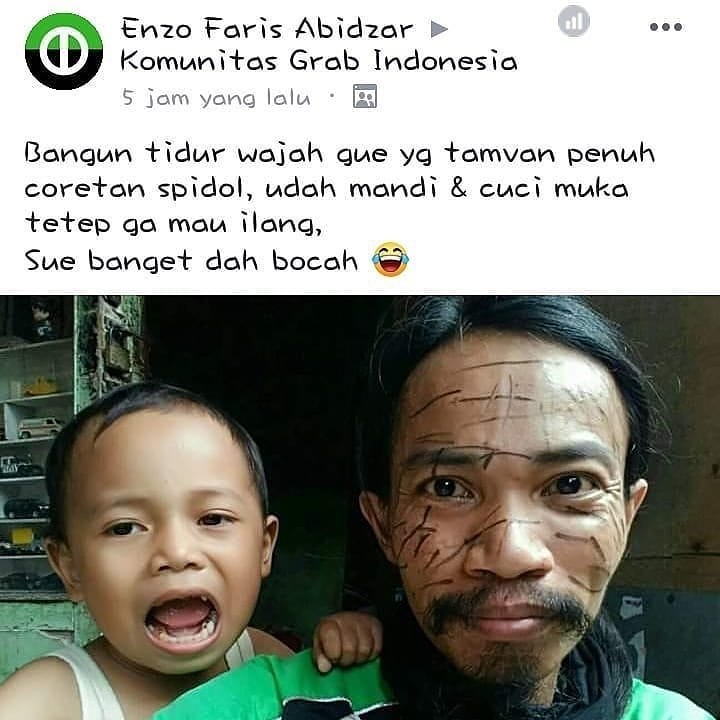 10 Kisah driver ojek online dengan anaknya ini bikin haru