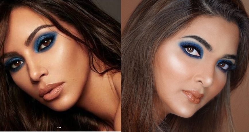 Tampil full makeup, 5 seleb ini disebut mirip Kim Kardashian