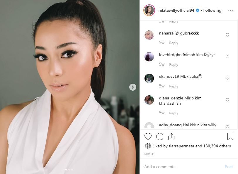 Tampil full makeup, 5 seleb ini disebut mirip Kim Kardashian